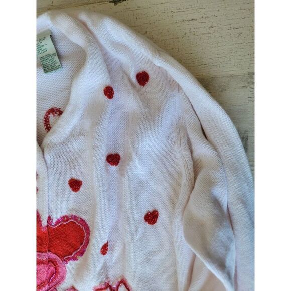 Design options Philip Jane Gordon Valentine's heart cardigan red white‎ - Picture 4 of 14